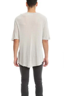 V :: ROOMHighsoft Jersey SS Henley - Melange Grey -Men Outfitters Shop V room Highsoft Jersey SS Henley 20220902201208 1