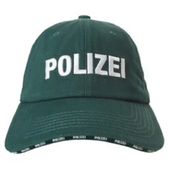 VetementsPolizei Embroidered Cap