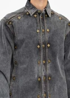 Y/projectEvergreen Snap Off Denim Shirt - Vintage Black 11 Y/projectEvergreen Snap Off Denim Shirt - Vintage Black -Men Outfitters Shop VINTAGE BLACK EVERGREEN SNAP OFF DENIM SHIRT 20231020073036 2