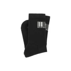 VTMNTSBarcode Socks - Black -Men Outfitters Shop VTMNTS Black Barcode Socks 20230306233255 1