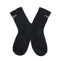 VTMNTSVtmnts Logo Socks - Black -Men Outfitters Shop VTMNTS Black logo socks 20230920221930 2