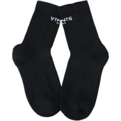 VTMNTSVtmnts Logo Socks - Black