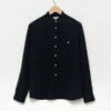La PazVieira Collarless Shirt - Dark Navy