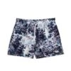 BatherWaterfall Foliage Swim Trunks - Blue/Purple
