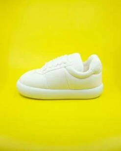 MarniMarni Leather Big Foot 2.0 Padded Sneaker - White -Men Outfitters Shop White Leather Big Foot 2 0 Padded Sneaker 20231101221947 2