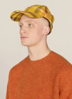 YMCWool Hunting Cap - Yellow Multi -Men Outfitters Shop Wool Hunting Cap Yellow Multi 20230831134951 1