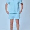 BaabyTerry Towelling Shorts - Powder Blue