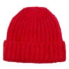 Câbleamicableami Mohair Tube Yarn Beanie - Red