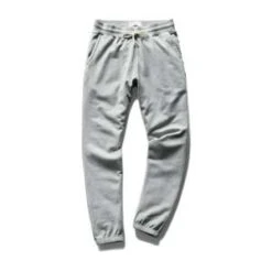 Reigning Champmidweight Terry Cuffed Sweatpant - Heather Grey -Men Outfitters Shop midweight terry cuffed sweatpant 20220203214836