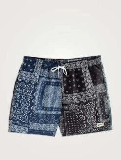 BatherSwim Trunk - Multi Bandana