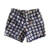 Batherradial Swim Trunk - Navy Radial Flower