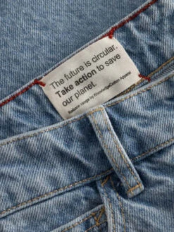 Knowledge Cotton Apparelreborn 5 Pocket Bleached Short - Blue -Men Outfitters Shop reborn 5 pocket bleached short 20230314162441